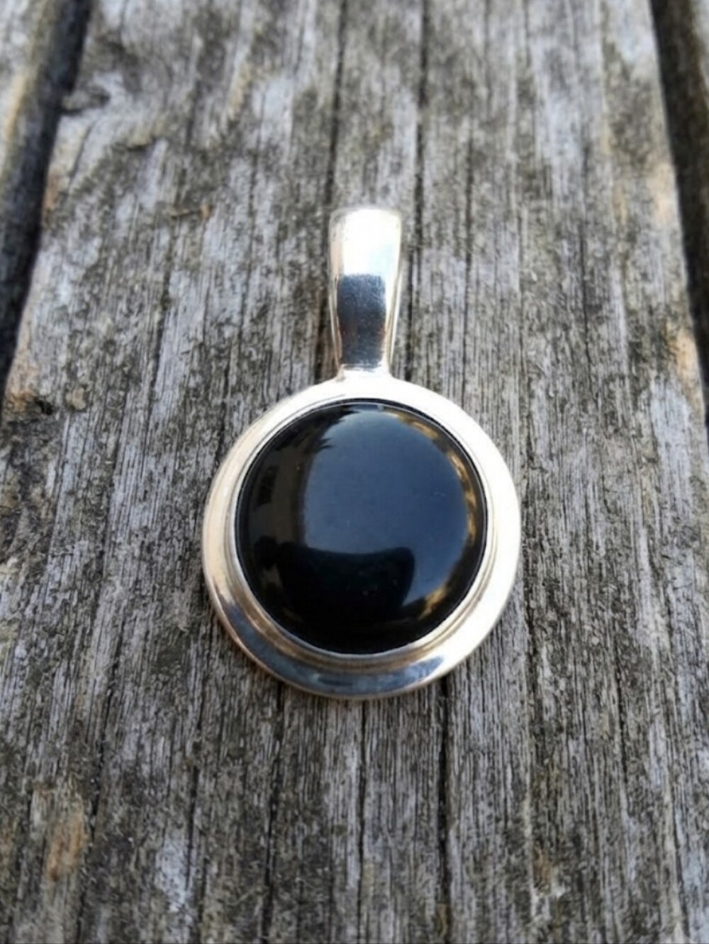 Sterling Silver Onyx PENDANT